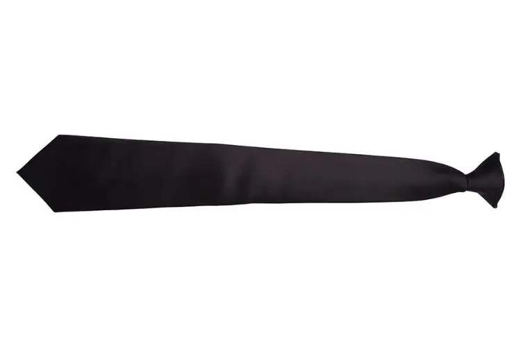 Picture of JB's Clip On Tie (5 Pack) Black