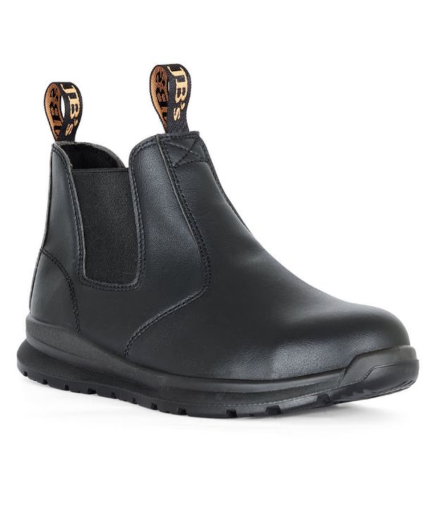 Picture of JB's Microfibre Elastic Sided Safety Boot Black