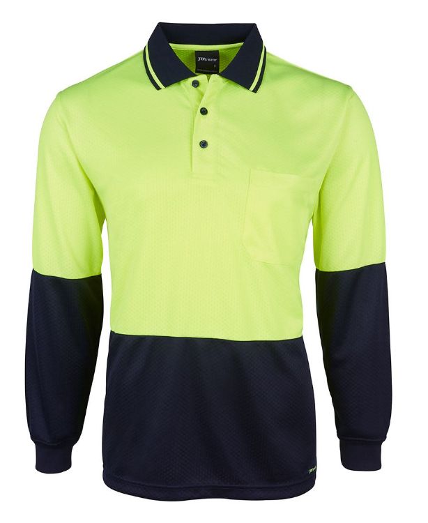 Picture of JB's Hv 4602.1 L/S Jacquard Polo
