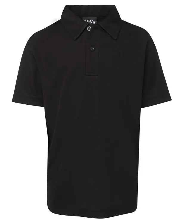 Picture of Podium Kids S/S Poly Polo White