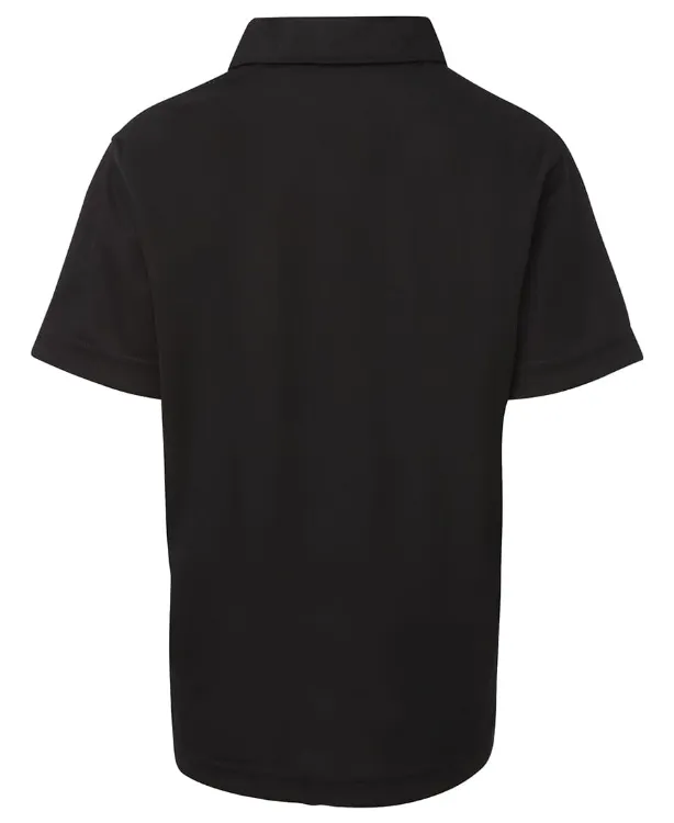 Picture of Podium Kids S/S Poly Polo White