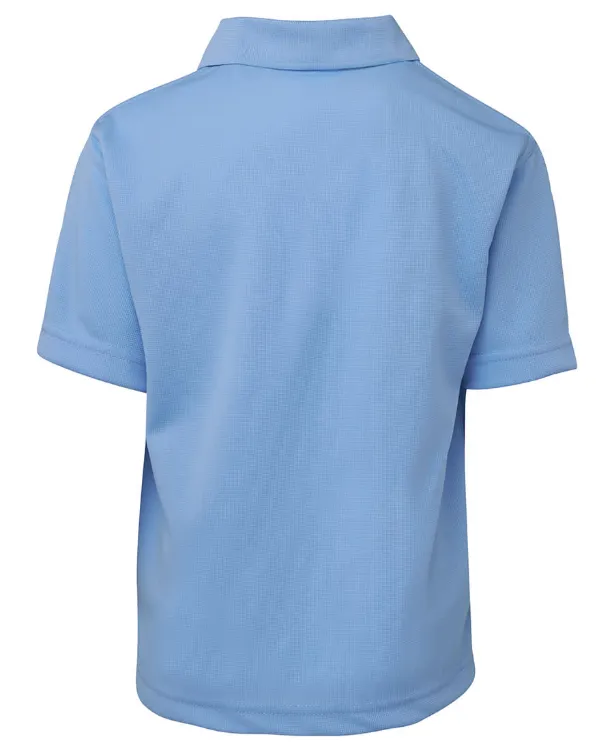Picture of Podium Kids S/S Poly Polo White