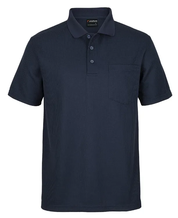 Picture of Podium Waffle Pocket Polo