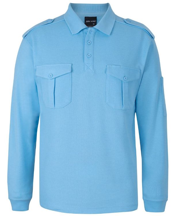 Picture of JB's L/S 250 Epaulette Polo