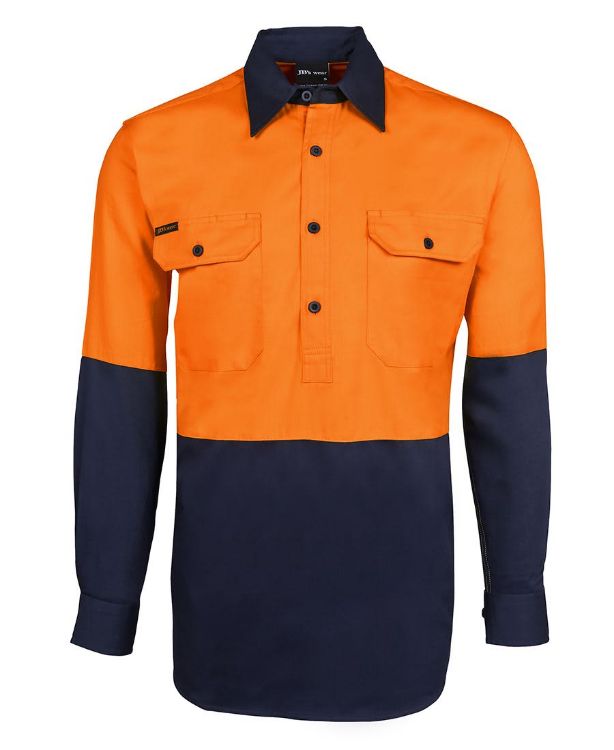 Picture of JB's Hv Close Front L/S 190 G Shirt