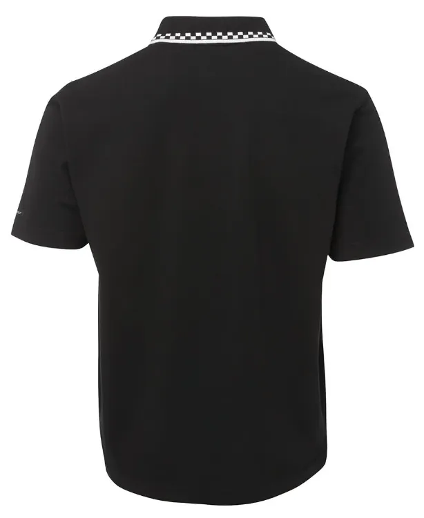 Picture of JB's Chef Polo Black/White