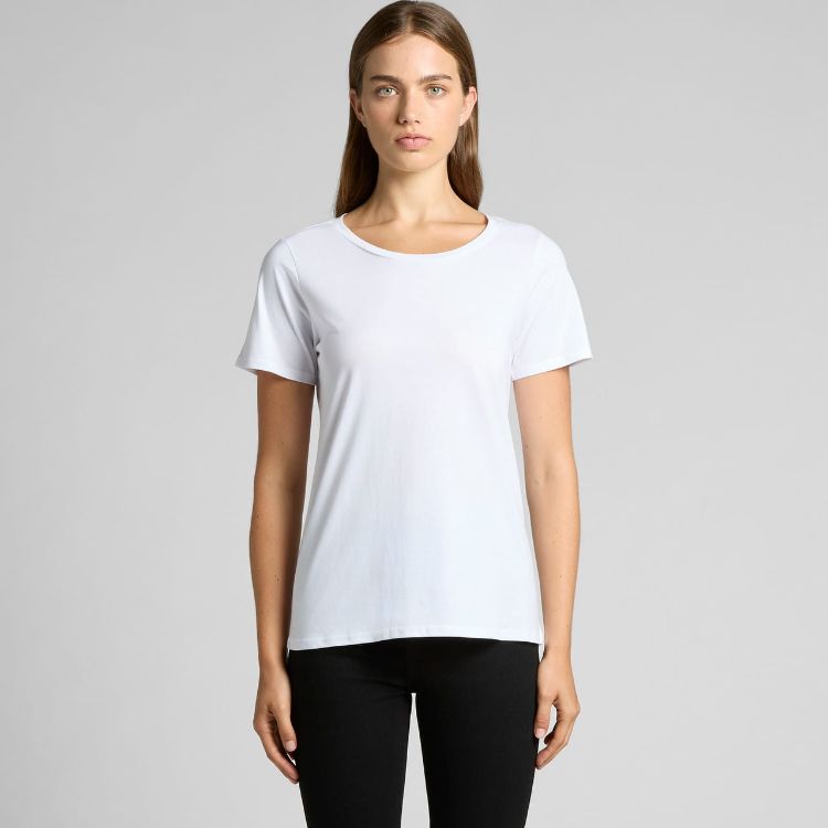 Picture of Wo's Shallow Scoop Tee