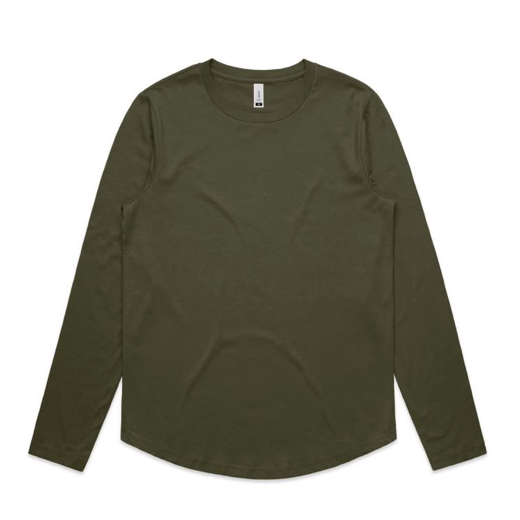 Picture of Wo's Curve L/S Tee