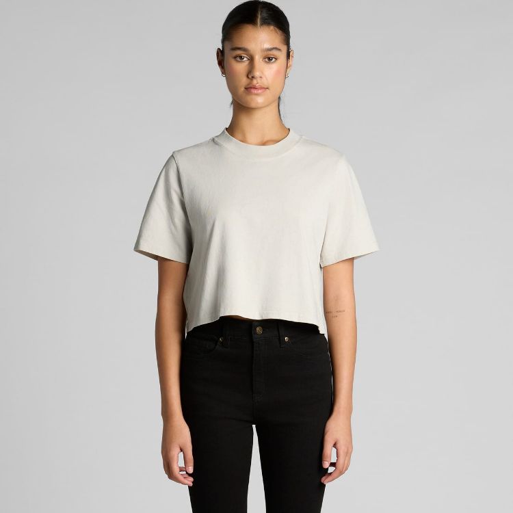 Picture of Wo's Heavy Faded Crop Tee