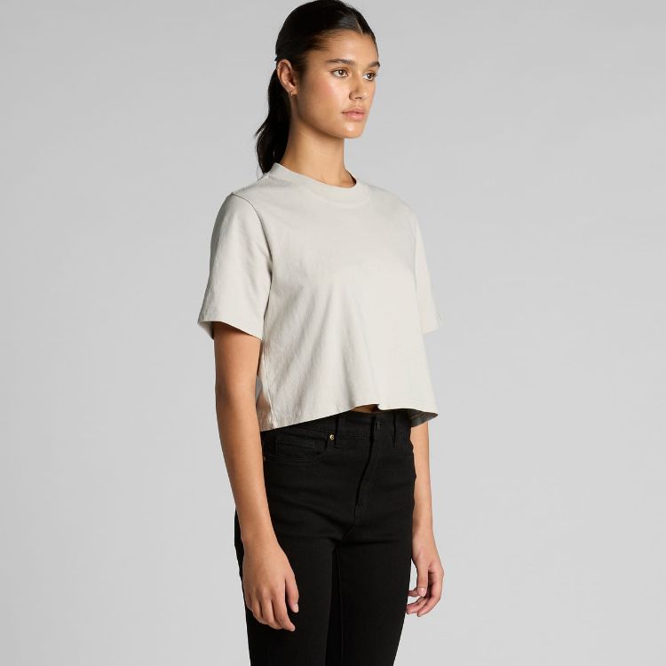 Picture of Wo's Heavy Faded Crop Tee