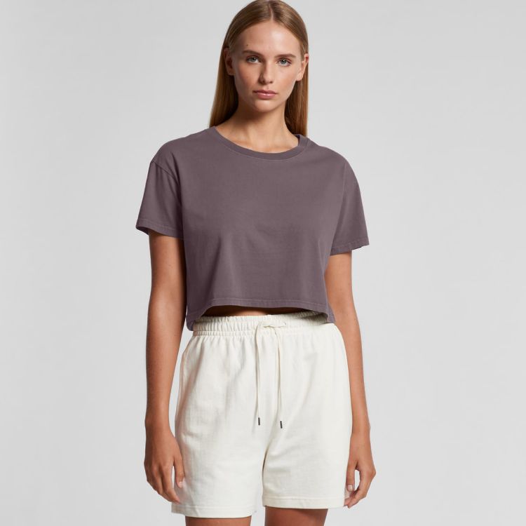 Picture of Wo's Faded Crop Tee