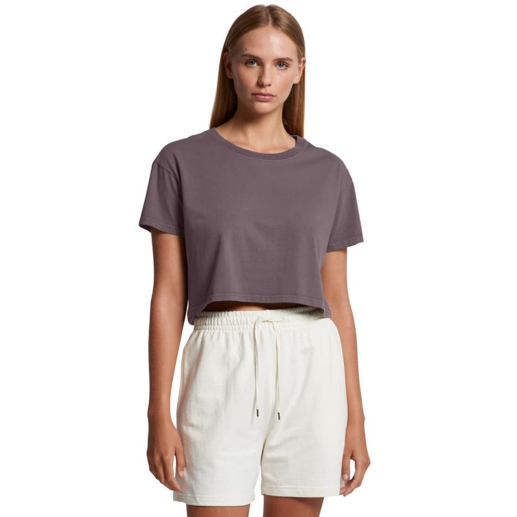 Picture of Wo's Faded Crop Tee