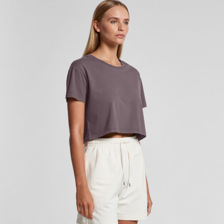 Picture of Wo's Faded Crop Tee