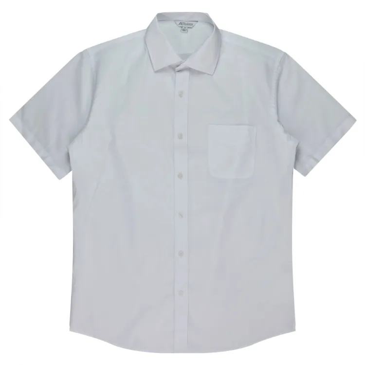 Picture of MOSMAN MENS SHIRT SHORT SLEEVE RUNOUT