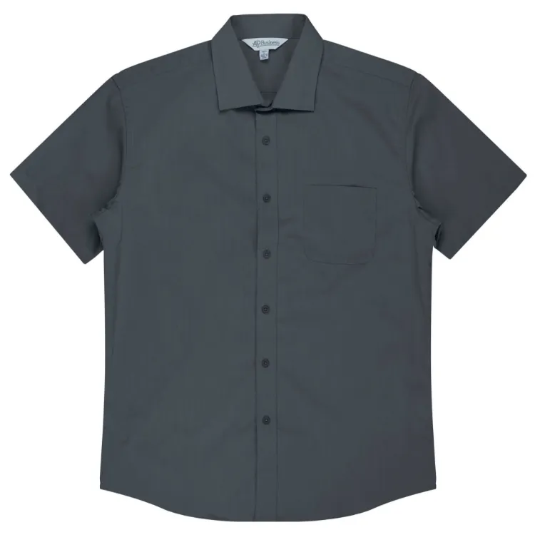 Picture of MOSMAN MENS SHIRT SHORT SLEEVE RUNOUT