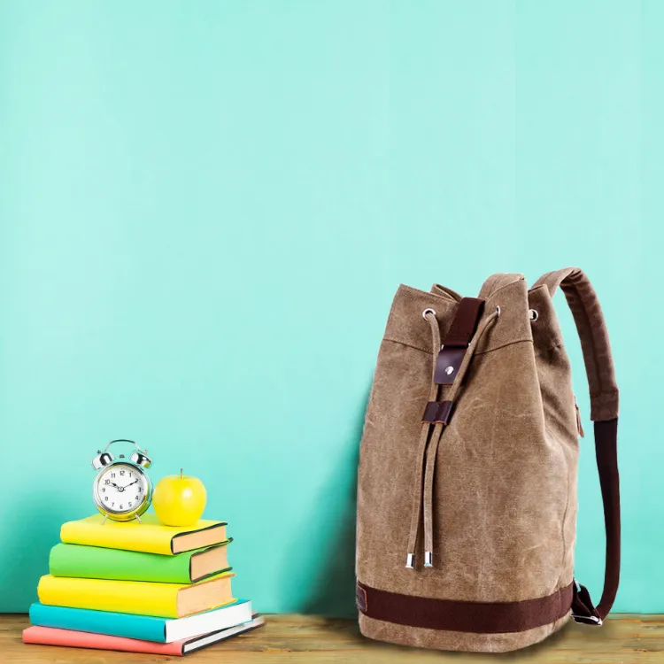 Picture of Canvas Bucket Backpack