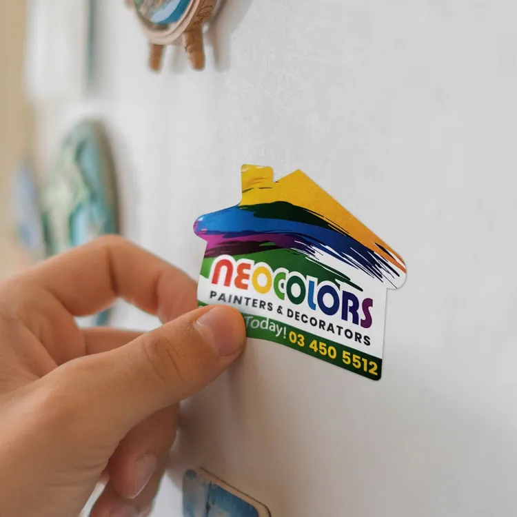 Picture of AD Labels 70 x 50mm - House Shaped