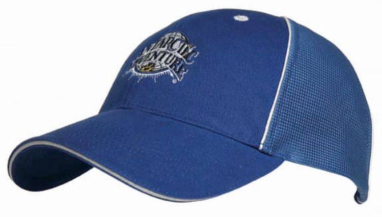 Picture of Brushed Chino Twill Cap with High Tech Mesh
