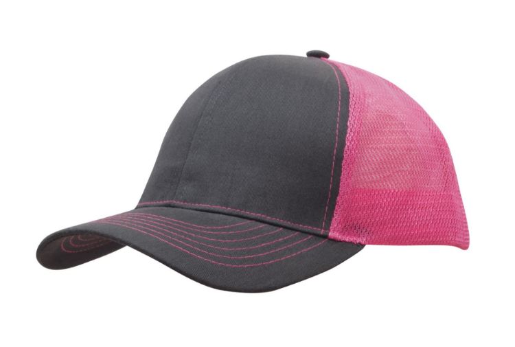 Picture of Brushed Cotton with Mesh Back Cap
