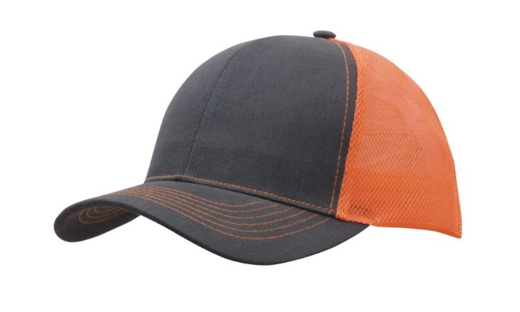 Picture of Brushed Cotton with Mesh Back Cap