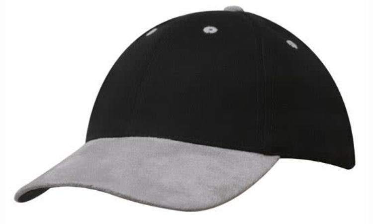 Picture of Brushed Heavy Cotton Cap with Suede Peak