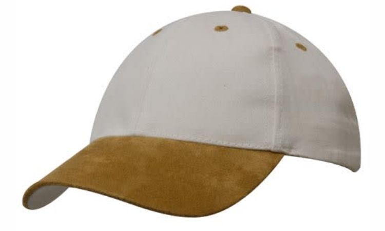 Picture of Brushed Heavy Cotton Cap with Suede Peak