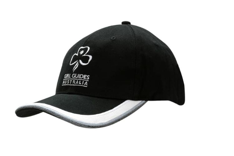 Picture of Brushed Heavy Cotton Cap with Peak Insert/Embroidery