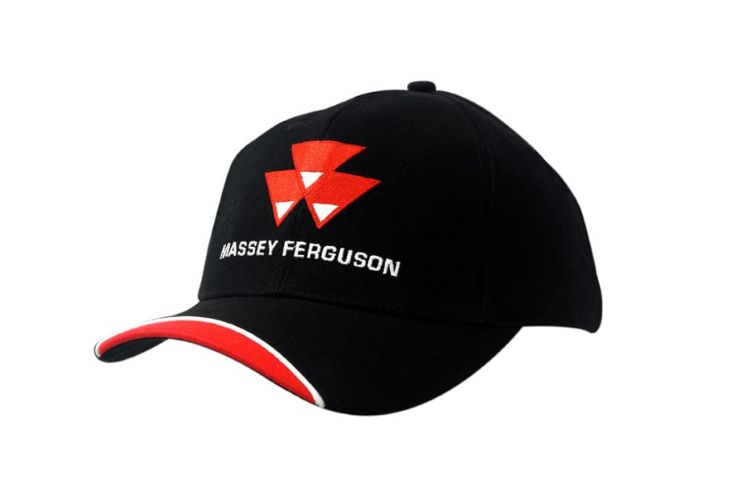 Picture of Brushed Heavy Cotton Cap with Peak Indent & Piping