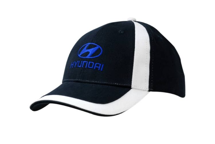 Picture of Brushed Heavy Cotton Cap with Fabric Inserts on Crown & Peak