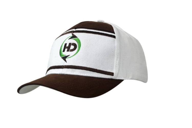 Picture of Brushed Heavy Cotton Cap with Crown Fabric Inserts