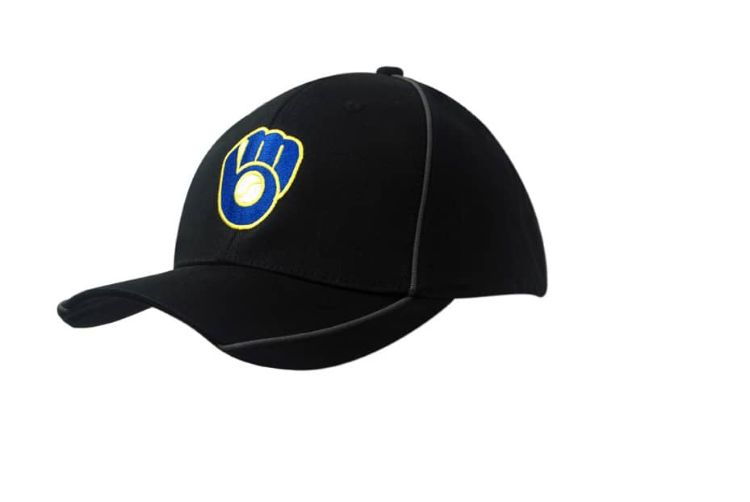 Picture of Deluxe Bull Denim Cotton Twill Front, Brushed Heavy Cotton Cap with Piping on Crown & Peak